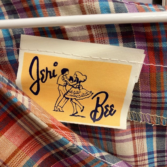 Vintage Jeri Bee Western Dress, S / M - Picture 6 of 6